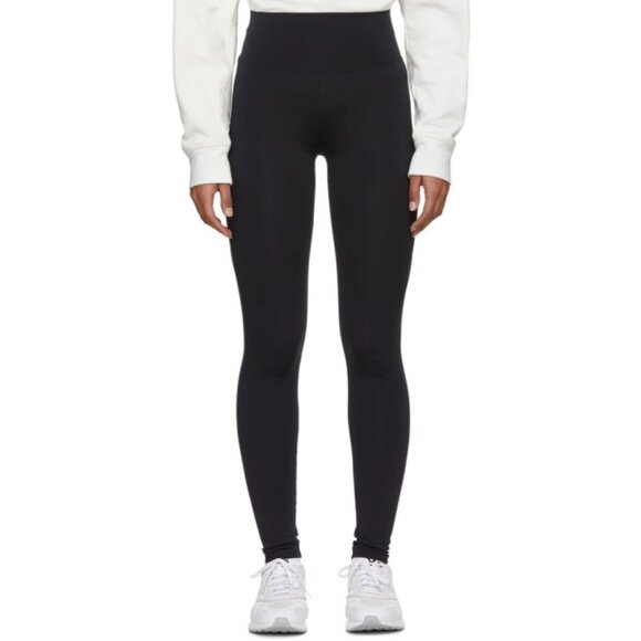 Y-3 Black Classic Logo Leggings - Picture 1 of 6